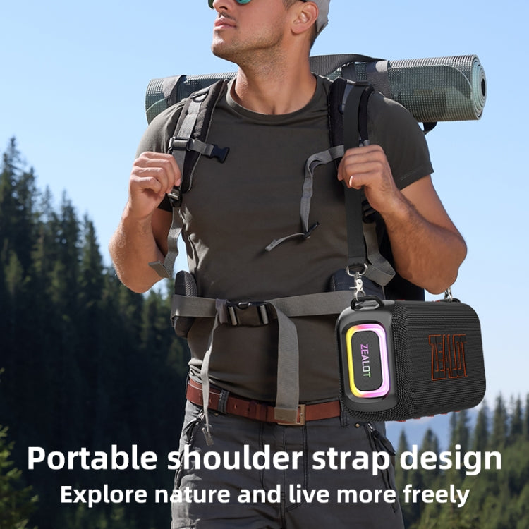Zealot S85 50W Outdoor Waterproof Portable Bluetooth Speaker(Grey) - free shipping - PMC Jewellery - Order now!