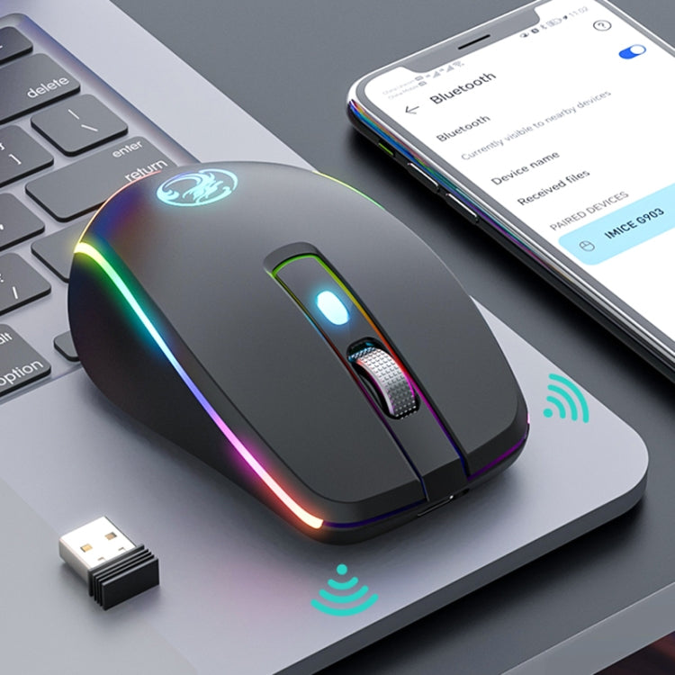 iMICE G903 Bluetooth Dual Mode 6-key Silent Wireless Gaming Mouse(Green) - free shipping - PMC Jewellery - Order now!
