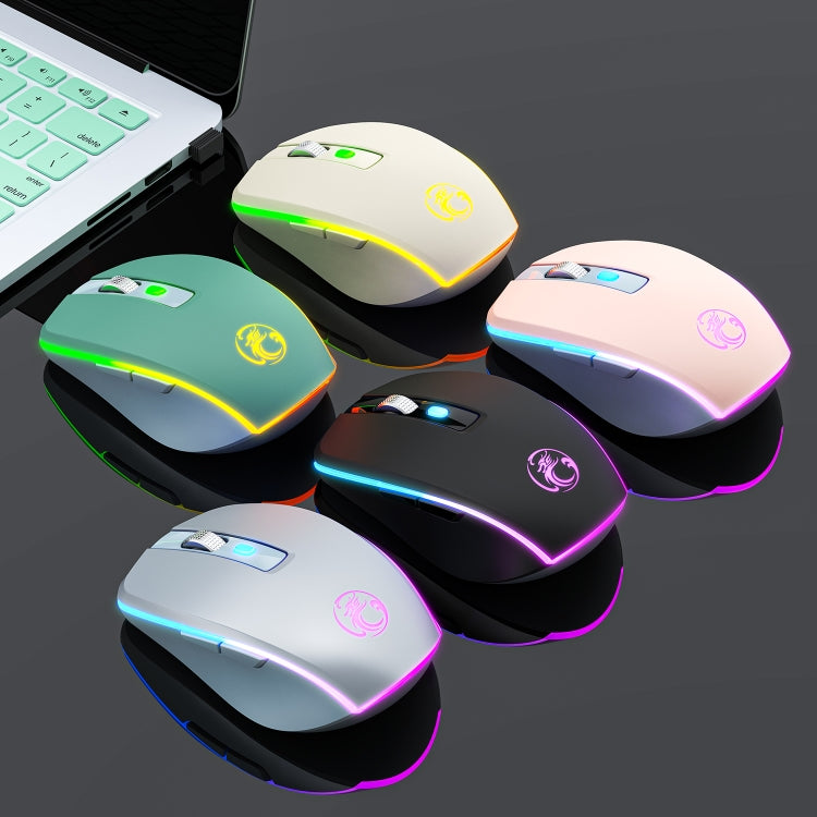 iMICE G903 Bluetooth Dual Mode 6-key Silent Wireless Gaming Mouse(Beige) - free shipping - PMC Jewellery - Order now!