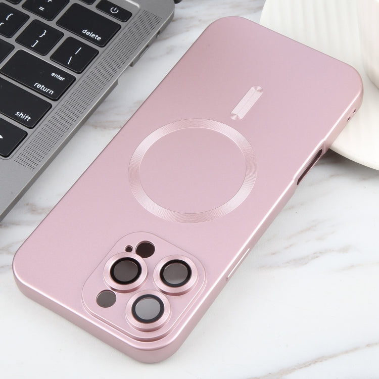 For iPhone 16 Pro Liquid TPU Silicone Solid Color MagSafe Phone Case(Rose Gold) - iPhone 16 Pro Cases by PMC Jewellery | Online Shopping South Africa | PMC Jewellery | Buy Now Pay Later Mobicred