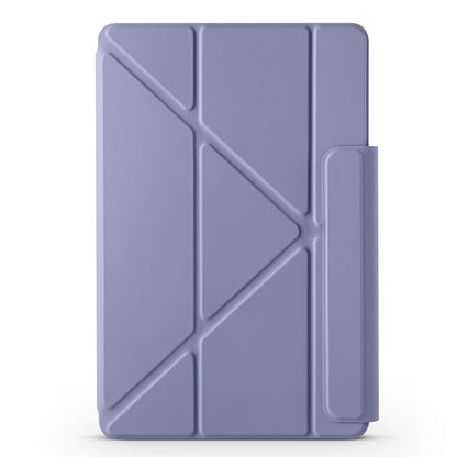 For Huawei MatePad Pro 11 2024 / 2022 Fixed Buckle Magnetic Deformation Leather Tablet Case(Lavender Purple) - Huawei by PMC Jewellery | Online Shopping South Africa | PMC Jewellery | Buy Now Pay Later Mobicred