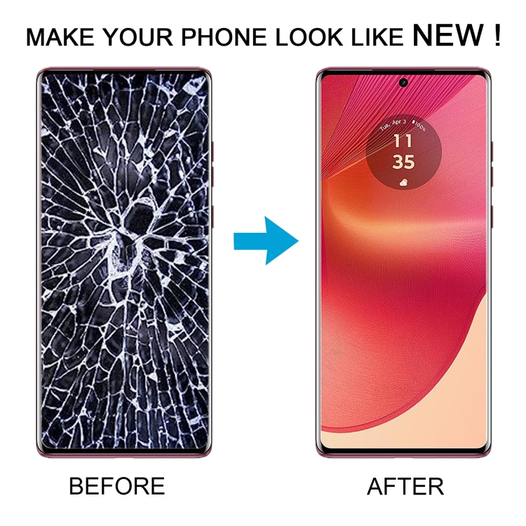 For Motorola Edge 50 Fusion Original P-OLED LCD Screen with Digitizer Full Assembly - LCD Screen by PMC TechLife | Online Shopping South Africa | PMC TechLife | Buy Now Pay Later Mobicred