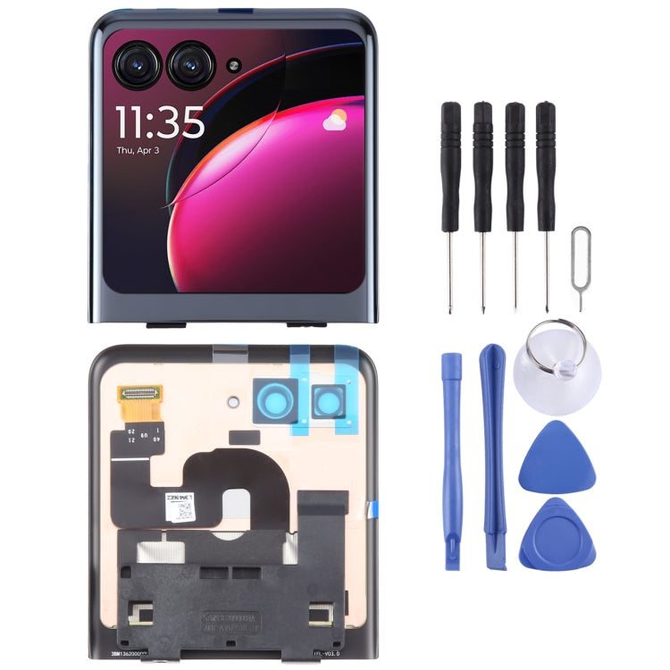 For Motorola Razr 40 Ultra Original LCD Secondary Screen with Digitizer Full Assembly - LCD Screen by PMC TechLife | Online Shopping South Africa | PMC TechLife | Buy Now Pay Later Mobicred