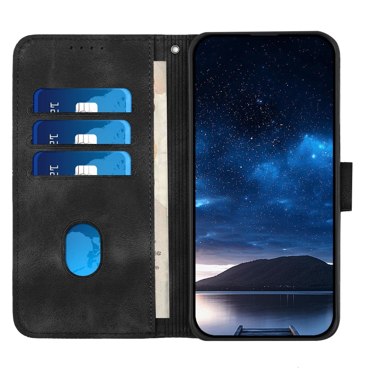 For Google Pixel 9 / 9 Pro Grid Butterfly Embossed Pattern Leather Phone Case with Lanyard(Black) - Google Cases by PMC TechLife | Online Shopping South Africa | PMC TechLife | Buy Now Pay Later Mobicred