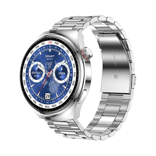 LEMFO LF38 1.6 inch IPS Screen Steel Strap Smart Watch Supports Blood Oxygen Monitoring(Silver) - Smart Watches by LEMFO | Online Shopping South Africa | PMC Jewellery | Buy Now Pay Later Mobicred