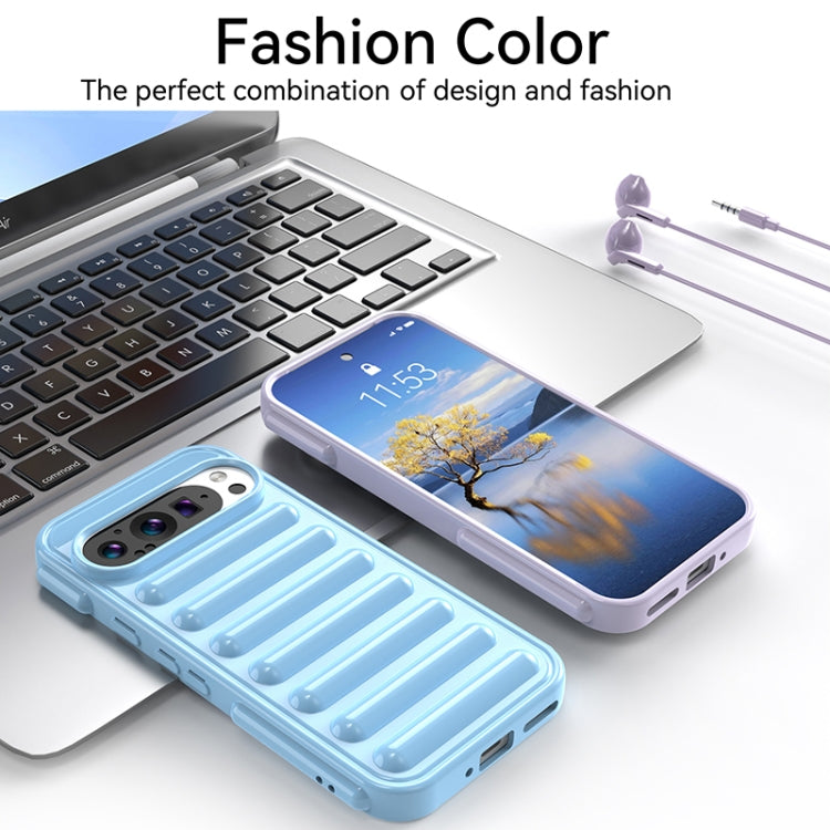 For Google Pixel 9 Pro Capsule Series Candy Color TPU Phone Case(Orange) - Google Cases by PMC TechLife | Online Shopping South Africa | PMC TechLife | Buy Now Pay Later Mobicred