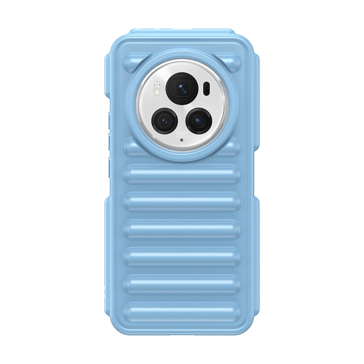 For Honor Magic6 Pro Capsule Series Candy Color TPU Phone Case(Blue) - Honor Cases by PMC Jewellery | Online Shopping South Africa | PMC Jewellery | Buy Now Pay Later Mobicred