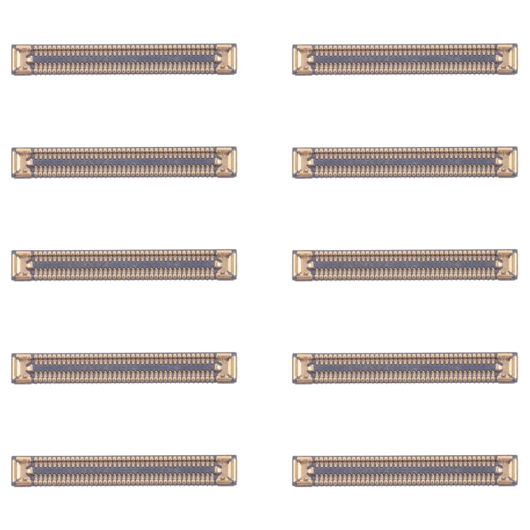 For Samsung Galaxy A15 S-A155F 10pcs Motherboard LCD Display FPC Connector - Galaxy A Series Parts by PMC Jewellery | Online Shopping South Africa | PMC Jewellery | Buy Now Pay Later Mobicred