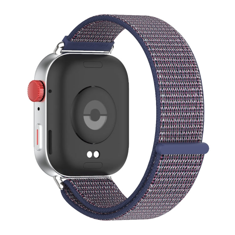 For Huawei Watch Fit3 MIJOBS Breathable Nylon Loop Watch Band(Midnight Blue Silver) - free shipping - PMc TechLife - Order now!