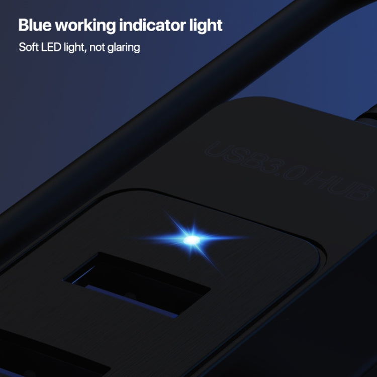 5 in 1 USB Multi-function Docking Station, interface: Type-C - USB HUB by PMC TechLife | Online Shopping South Africa | PMC TechLife | Buy Now Pay Later Mobicred