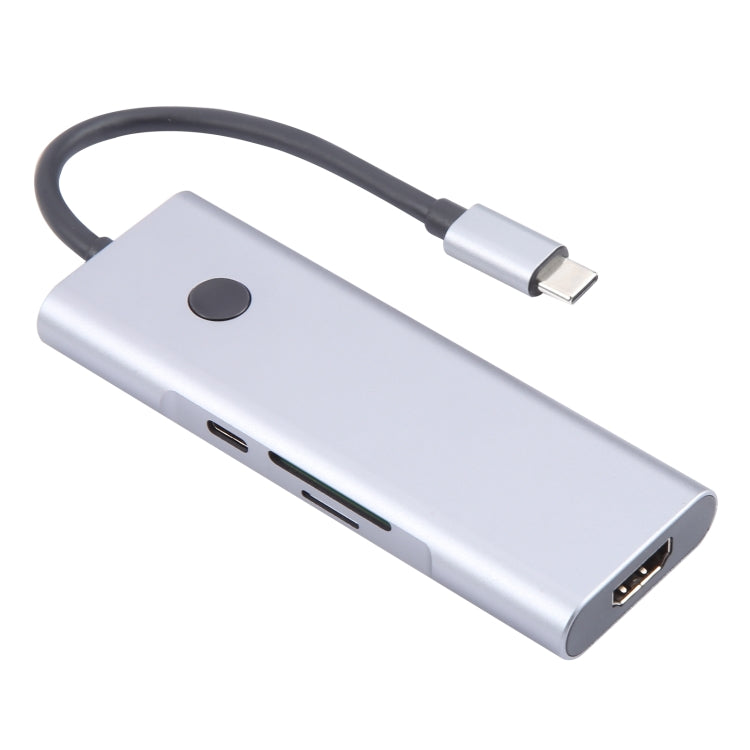 BYL-2410 9 in 1 Type-C to USB Multi-function Docking Station - USB HUB by PMC Jewellery | Online Shopping South Africa | PMC Jewellery | Buy Now Pay Later Mobicred