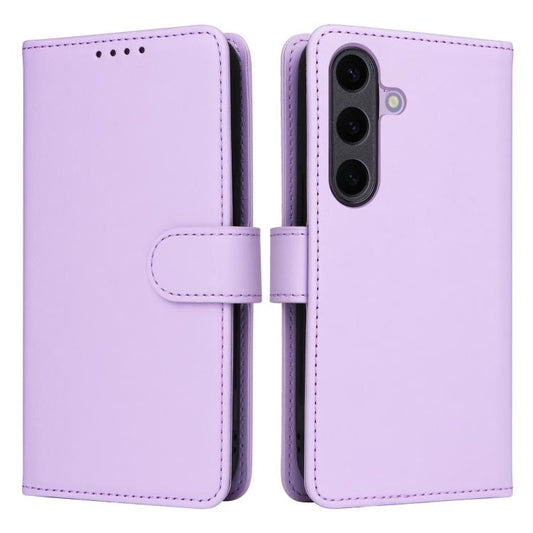 For Samsung Galaxy S25+ 5G BETOPNICE BN-005 2 in 1 Detachable Imitate Genuine Leather Phone Case(Light Purple) - Galaxy S25+ 5G Cases by BETOPNICE | Online Shopping South Africa | PMC Jewellery | Buy Now Pay Later Mobicred