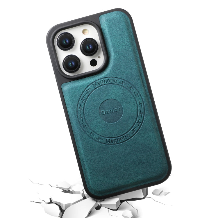 For iPhone 16 Denior A13 Skin Feel MagSafe Phone Case(Blue) - free shipping - PMC Jewellery - Order now!