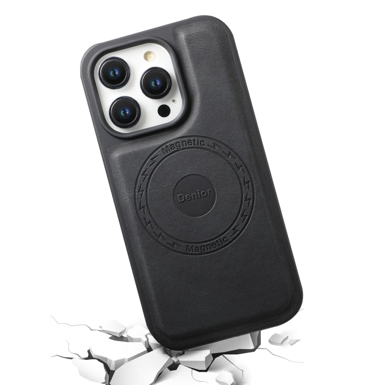 For iPhone 16 Denior A13 Skin Feel MagSafe Phone Case(Black) - free shipping - PMC TechLife - Order now!