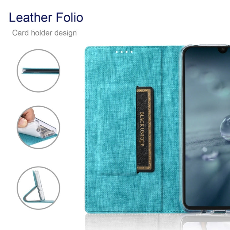 For Sharp Aquos Wish4 ViLi DMX Series TPU + PU Leather Magnetic Phone Case(Blue) - More Brand by ViLi | Online Shopping South Africa | PMC Jewellery | Buy Now Pay Later Mobicred