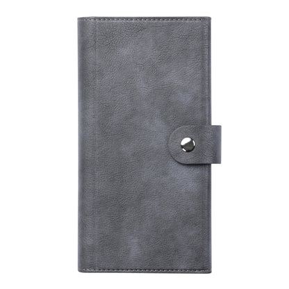 For iPhone 16 ViLi GVS Series MagSafe Magnetic RFID Leather Phone Case(Grey) - iPhone 16 Cases by ViLi | Online Shopping South Africa | PMC Jewellery | Buy Now Pay Later Mobicred