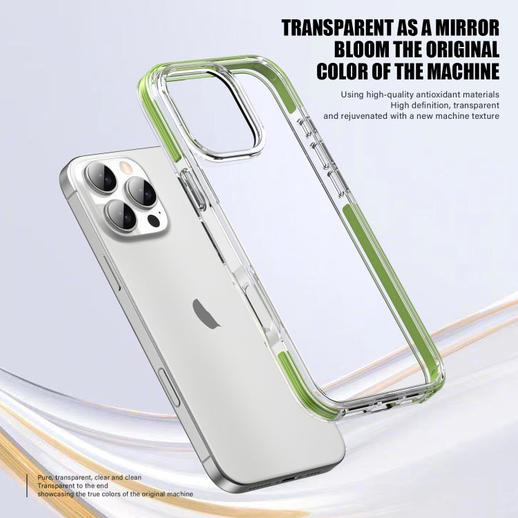 For iPhone 16 Pro TPE Airbag TPU+ PC Full Coverage Phone Case(White) - iPhone 16 Pro Cases by PMC Jewellery | Online Shopping South Africa | PMC Jewellery | Buy Now Pay Later Mobicred