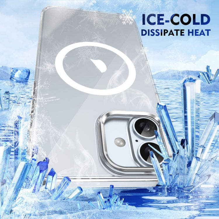 For iPhone 16 Plus Ice Feel HD Transparent MagSafe PC Full Coverage Phone Case(White) - iPhone 16 Plus Cases by PMC TechLife | Online Shopping South Africa | PMC TechLife | Buy Now Pay Later Mobicred