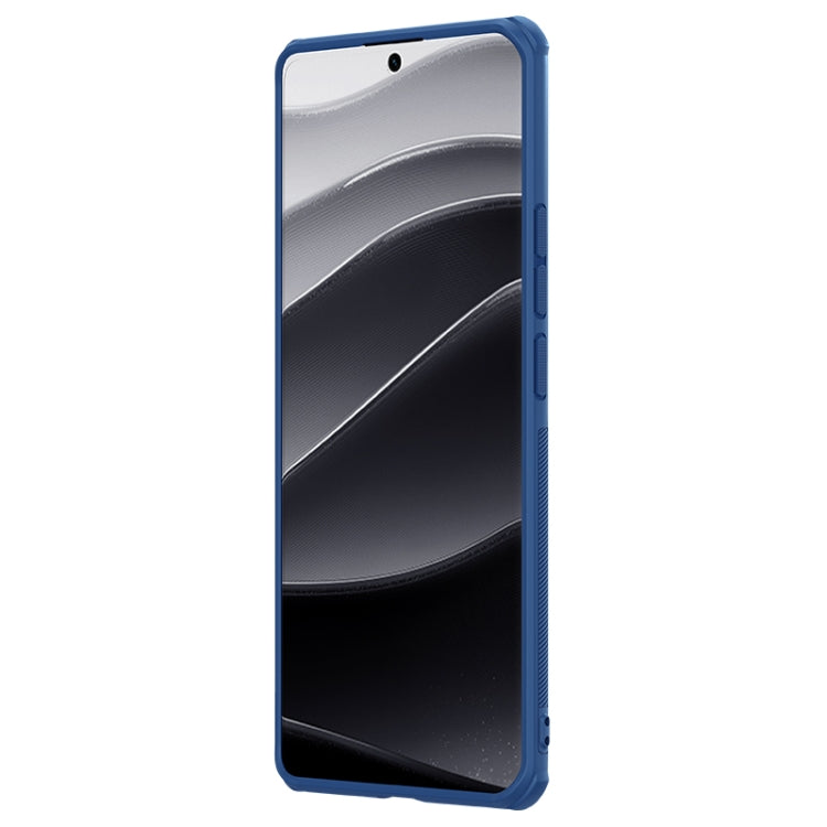 For Redmi Note 14 Pro+ 5G NILLKIN Frosted Shield Pro PC + TPU Phone Case(Blue) - Note 14 Pro+ Cases by NILLKIN | Online Shopping South Africa | PMC Jewellery | Buy Now Pay Later Mobicred