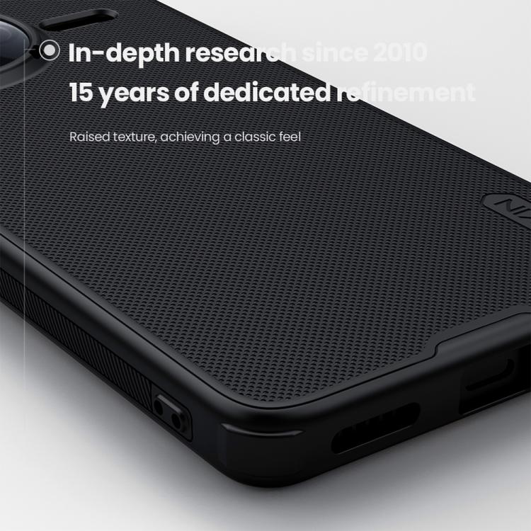 For Redmi K80 NILLKIN Frosted Shield Pro PC + TPU Phone Case(Black) - free shipping - PMc TechLife - Order now!