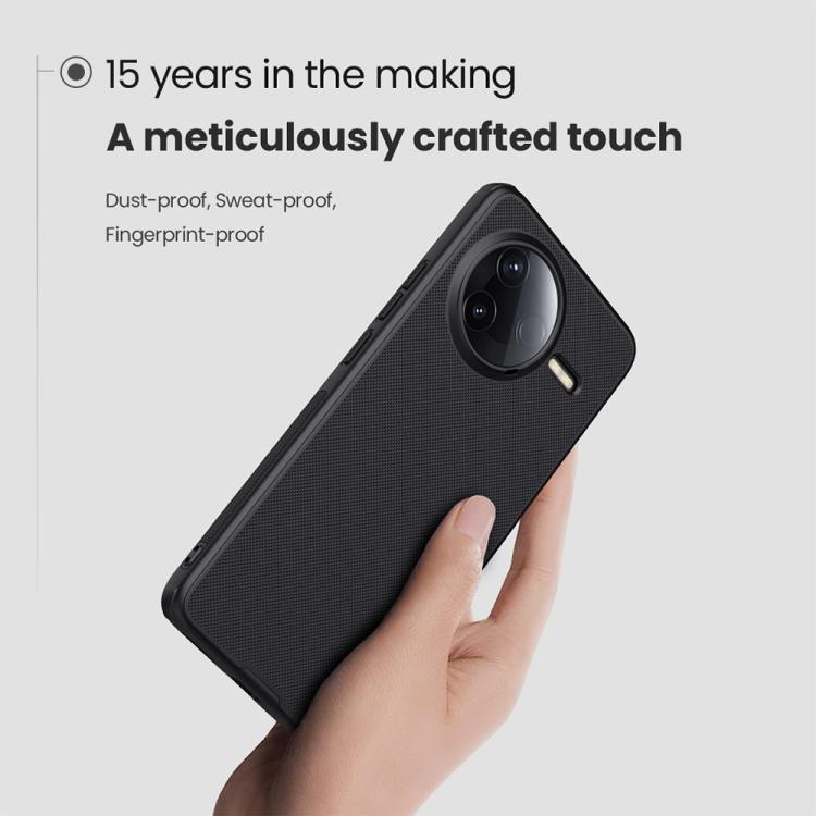 For Redmi K80 NILLKIN Frosted Shield Pro PC + TPU Phone Case(Black) - free shipping - PMc TechLife - Order now!