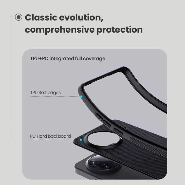 For Redmi K80 NILLKIN Frosted Shield Pro PC + TPU Phone Case(Black) - free shipping - PMc TechLife - Order now!