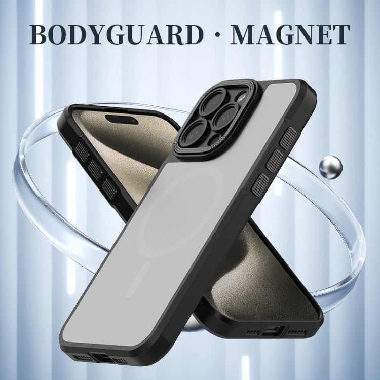 For iPhone 16 Bodyguard MagSafe Magnetic Phone Case(Green) - iPhone 16 Cases by PMC Jewellery | Online Shopping South Africa | PMC Jewellery | Buy Now Pay Later Mobicred