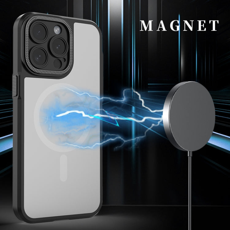 For iPhone 16 Pro Max Bodyguard MagSafe Magnetic Phone Case(Black) - iPhone 16 Pro Max Cases by PMC Jewellery | Online Shopping South Africa | PMC Jewellery | Buy Now Pay Later Mobicred