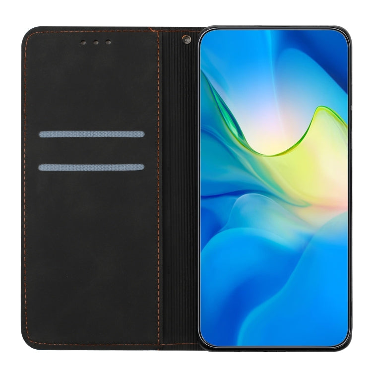 For Google Pixel 9 Pro XL Ethnic Embossed Adsorption Leather Phone Case(Black) - Google Cases by PMC TechLife | Online Shopping South Africa | PMC TechLife | Buy Now Pay Later Mobicred