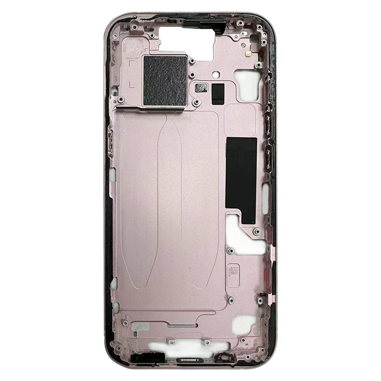 For iPhone 15 Middle Frame Bezel Plate with Side Keys + Card Tray, Version:US Version(Pink) - LCD Related Parts by PMC Jewellery | Online Shopping South Africa | PMC Jewellery | Buy Now Pay Later Mobicred