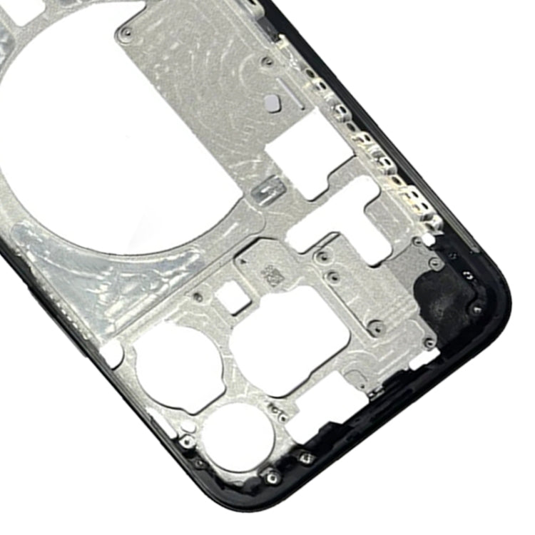 For iPhone 15 Pro Max Middle Frame Bezel Plate with Side Keys + Card Tray, Version:US Version(Black) - LCD Related Parts by PMC Jewellery | Online Shopping South Africa | PMC Jewellery | Buy Now Pay Later Mobicred