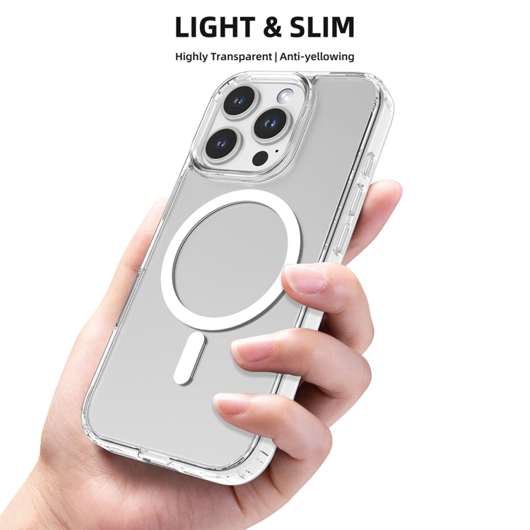 For iPhone 16 Pro Mutural Ice Series MagSafe Magnetic TPU Phone Case(Transparent) - free shipping - PMC TechLife - Order now!