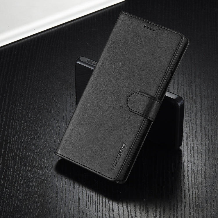 For Samsung Galaxy S25 Ultra 5G LC.IMEEKE Calf Texture Leather Phone Case(Black) - free shipping - PMC Jewellery - Order now!