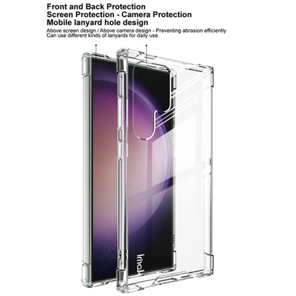 For Samsung Galaxy S24 Ultra 5G IMAK Space Shield PC + TPU Airbag Shockproof Phone Case(Transparent) - Galaxy Phone Cases by imak | Online Shopping South Africa | PMC Jewellery | Buy Now Pay Later Mobicred