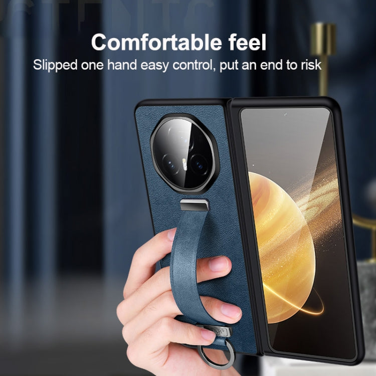 For Honor Magic V3 SULADA PC + Leather Texture Skin Feel Shockproof Phone Case(Brown) - free shipping - PMC TechLife - Order now!