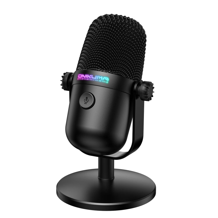 ONIKUMA M830 USB Desktop Colorful RGB Condenser Microphone - Microphone by ONIKUMA | Online Shopping South Africa | PMC Jewellery | Buy Now Pay Later Mobicred