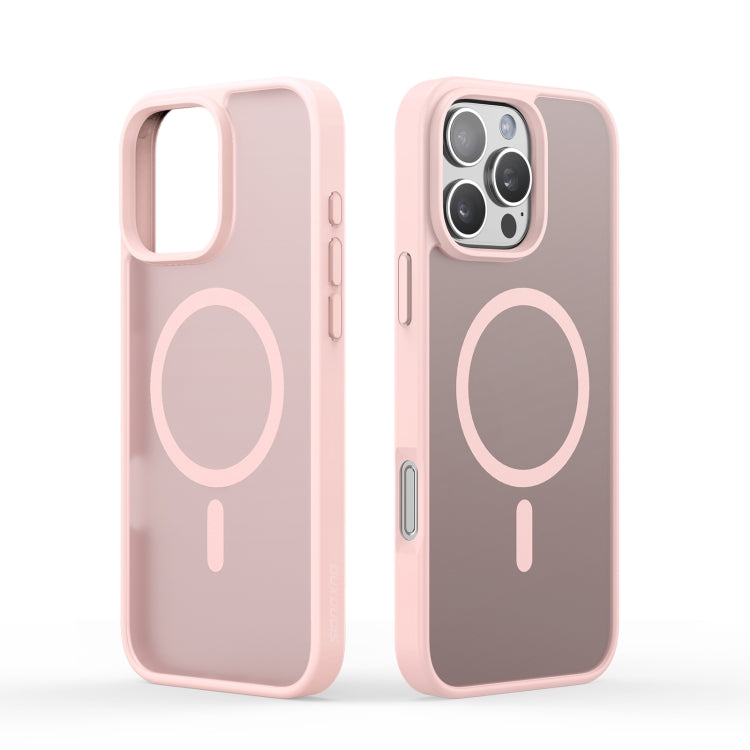 For iPhone 16 Pro DUX DUCIS Yind Series MagSafe TPU Hybrid PC Phone Case(Light Pink) - iPhone 16 Pro Cases by DUX DUCIS | Online Shopping South Africa | PMC Jewellery | Buy Now Pay Later Mobicred