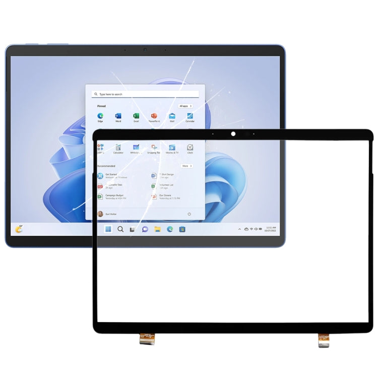 For Microsoft Surface Pro 9 2038 2023 Touch Panel with OCA Optically Clear Adhesive - Microsoft Spare Parts by PMC Jewellery | Online Shopping South Africa | PMC Jewellery | Buy Now Pay Later Mobicred