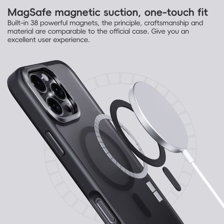 For iPhone 16 Plus Frosted MagSafe Magnetic Phone Case(Titanium Blue) - iPhone 16 Plus Cases by PMC Jewellery | Online Shopping South Africa | PMC Jewellery | Buy Now Pay Later Mobicred