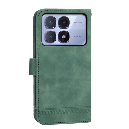 For Redmi K70 Ultra Dierfeng Dream Line TPU + PU Leather Phone Case(Green) - Xiaomi Cases by PMC Jewellery | Online Shopping South Africa | PMC Jewellery | Buy Now Pay Later Mobicred