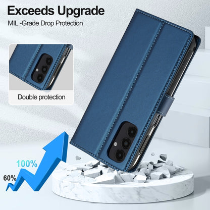 For Samsung Galaxy S22+ 5G LC.IMEEKE L2 Series Detachable Magsafe PU Phone Case with Lanyard(Blue) - Galaxy S22+ 5G Cases by LC.IMEEKE | Online Shopping South Africa | PMC Jewellery | Buy Now Pay Later Mobicred