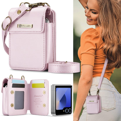 For Samsung Z Flip Series CaseMe Me50 Mini Lanyard Universal Bag(Pink) - Galaxy Z Flip6 5G Cases by CaseMe | Online Shopping South Africa | PMC Jewellery | Buy Now Pay Later Mobicred