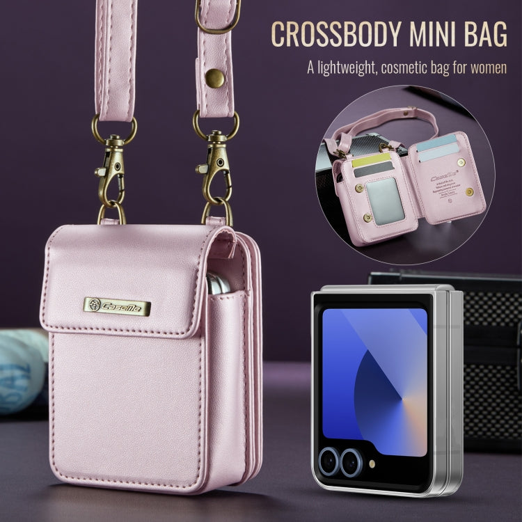 For Samsung Z Flip Series CaseMe Me50 Mini Lanyard Universal Bag(Pink) - Galaxy Z Flip6 5G Cases by CaseMe | Online Shopping South Africa | PMC Jewellery | Buy Now Pay Later Mobicred