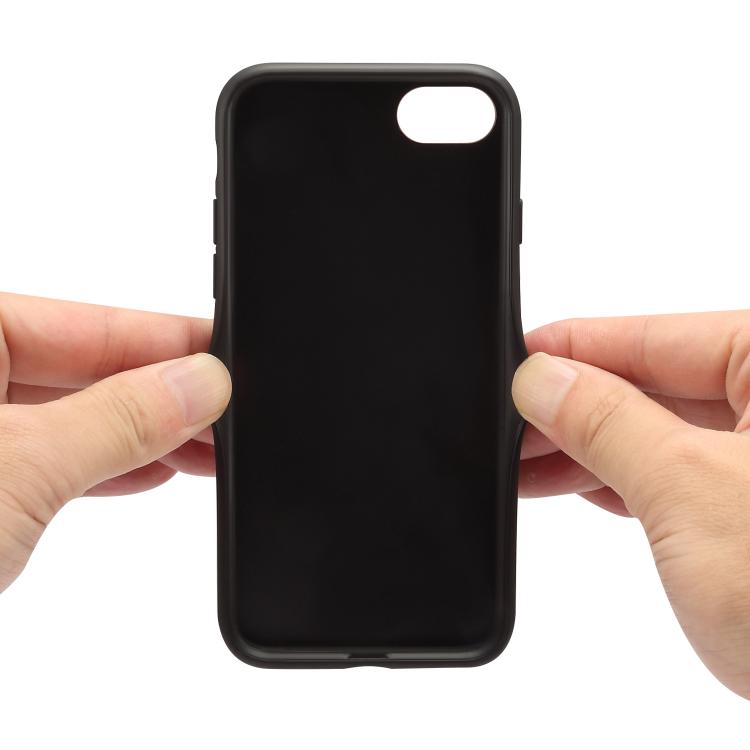 For iPhone 16e Denior D07 DV Elastic Card Slot PU Back Cover Phone Case(Brown) - iPhone 16e Cases by Denior | Online Shopping South Africa | PMC TechLife | Buy Now Pay Later Mobicred