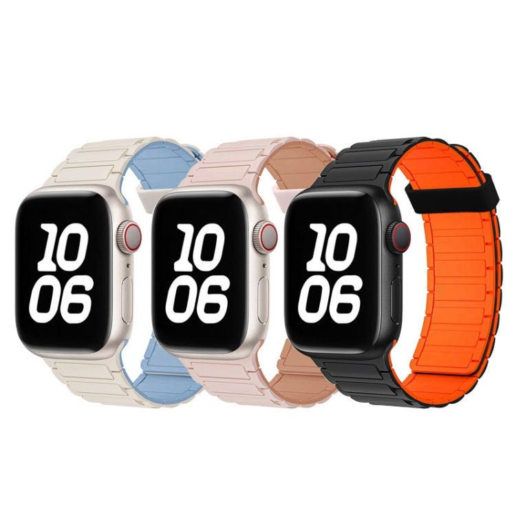 For Apple Watch SE 40mm Tri-beads Magnetic Hoop Silicone Watch Band(Light Mint) - free shipping - PMc TechLife - Order now!