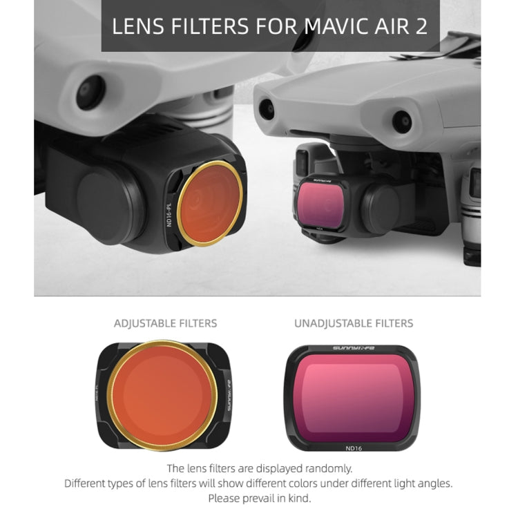 Sunnylife AIR2-FI9282 For DJI Mavic Air 2 ND32-PL Coating Film Lens Filter - Mavic Lens Filter by Sunnylife | Online Shopping South Africa | PMC Jewellery | Buy Now Pay Later Mobicred