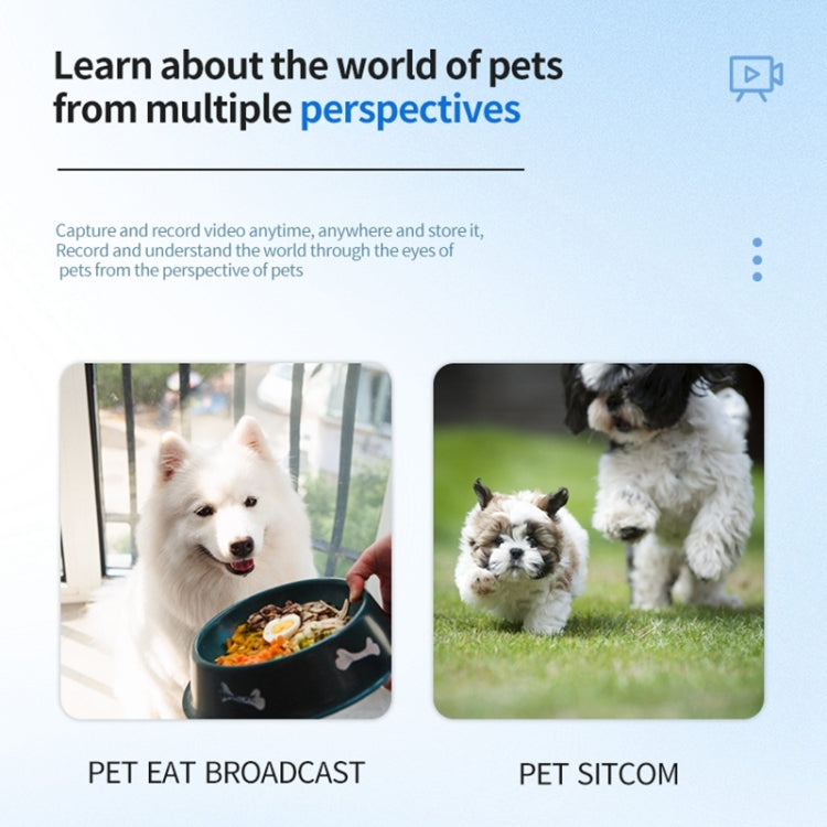 A9 Pet Recorder Tracking Playback IPX6 Waterproof(White) - Pet Tracker by PMC TechLife | Online Shopping South Africa | PMC TechLife | Buy Now Pay Later Mobicred