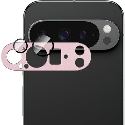 For Google Pixel 9 Pro IMAK Metal Armor Premium Camera Protector Film(Pink) - Other by imak | Online Shopping South Africa | PMC Jewellery | Buy Now Pay Later Mobicred