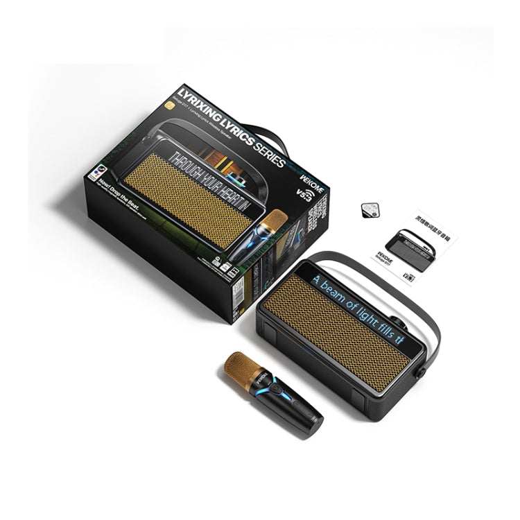 WK Beluga D17 Lyrics Bluetooth Speaker(Beige) - free shipping - PMC Jewellery - Order now!