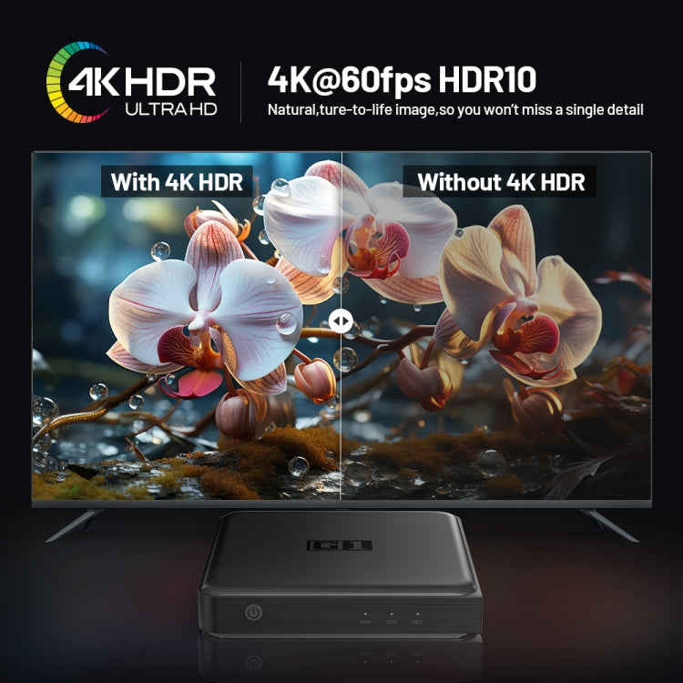 G1 Cortex-A55 Android 11 Quad-core CPU 4K HD Internet Set-top Box with Remote Control, 4GB+32GB(UK Plug) - Others by PMC Jewellery | Online Shopping South Africa | PMC Jewellery | Buy Now Pay Later Mobicred